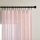 Sheer Curtains 108 Inches Long, Beige Curtains for Living Room 2 Panels Set, Window Curtains Privacy Assured with Light Filtering(W52 x L108 Inch,Tapioca)